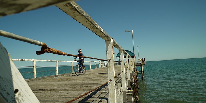 The Henley Beach jetty