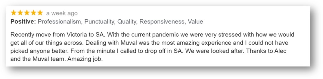 muval movingstress customer review