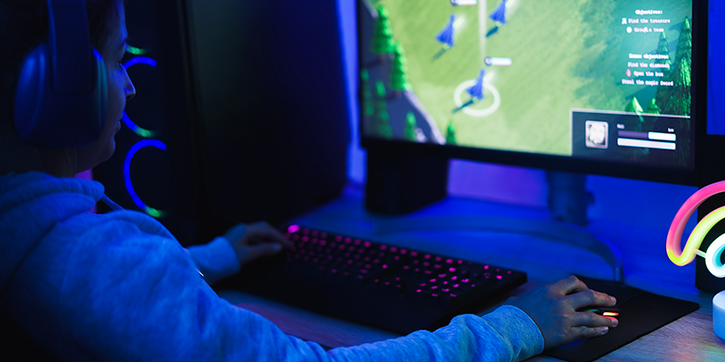 Online gaming requires a low-latency connection and fast speeds