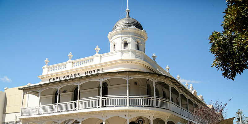 Freemantle's Iconic Esplanade Hotel