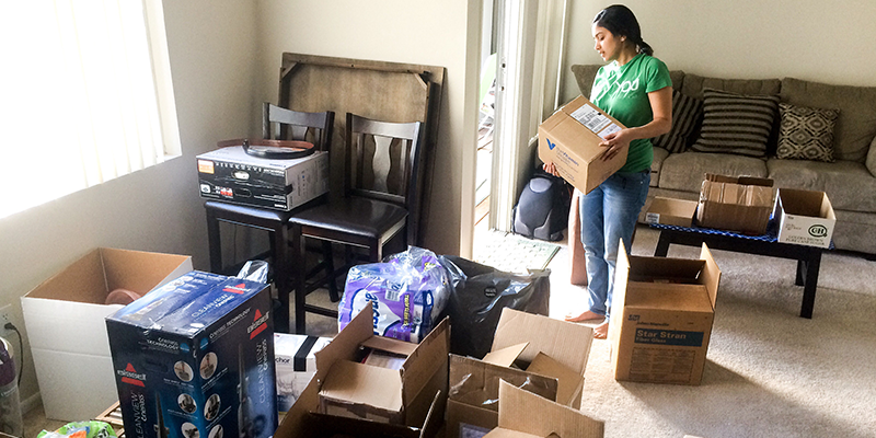 Moving is a great time to sort out what you no longer want to keep