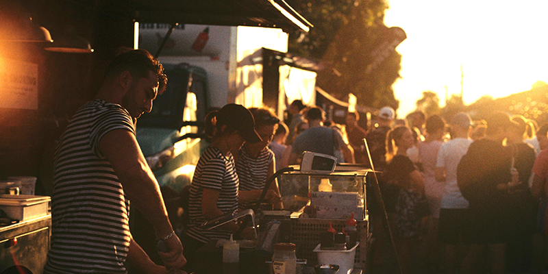 Foodie festival in Melbourne