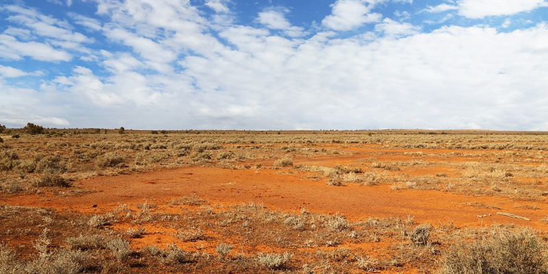 The outback is vast