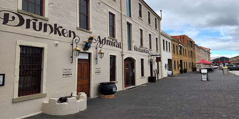 Hobart has a lot of beautiful historical buildings