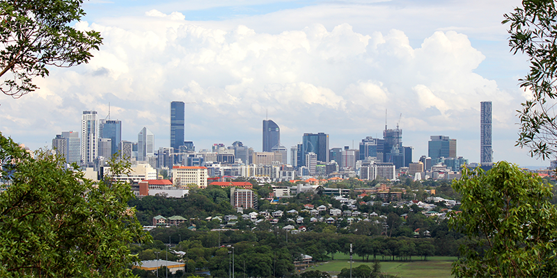 The southeast corner of Queensland is the most densly populated area of the state