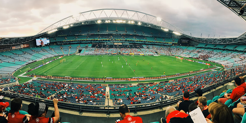 Catch a soccer match