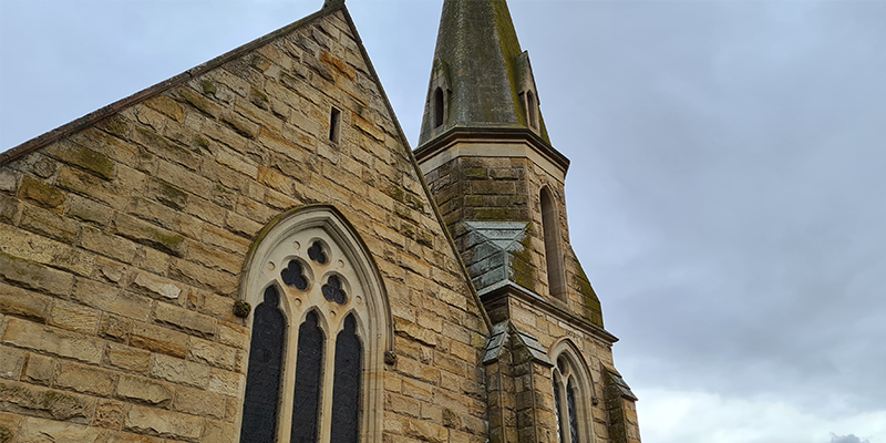 Some of the best architecture in Tasmania is the old churches