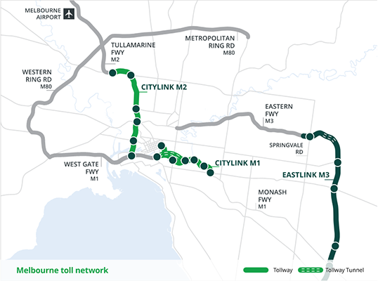 About Melbourne toll roads Linkt