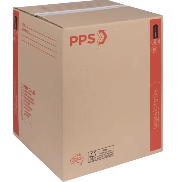 PPS Heavy Duty Moving Box Large 431 x 406 x 596mm