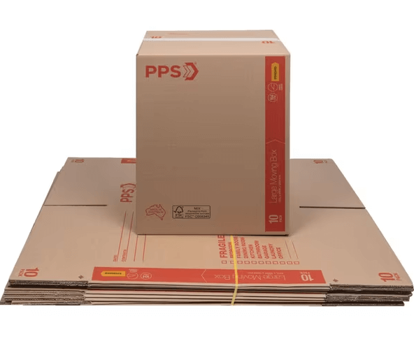 PPS Moving Boxes Large 431 x 406 x 596mm 10 Pack