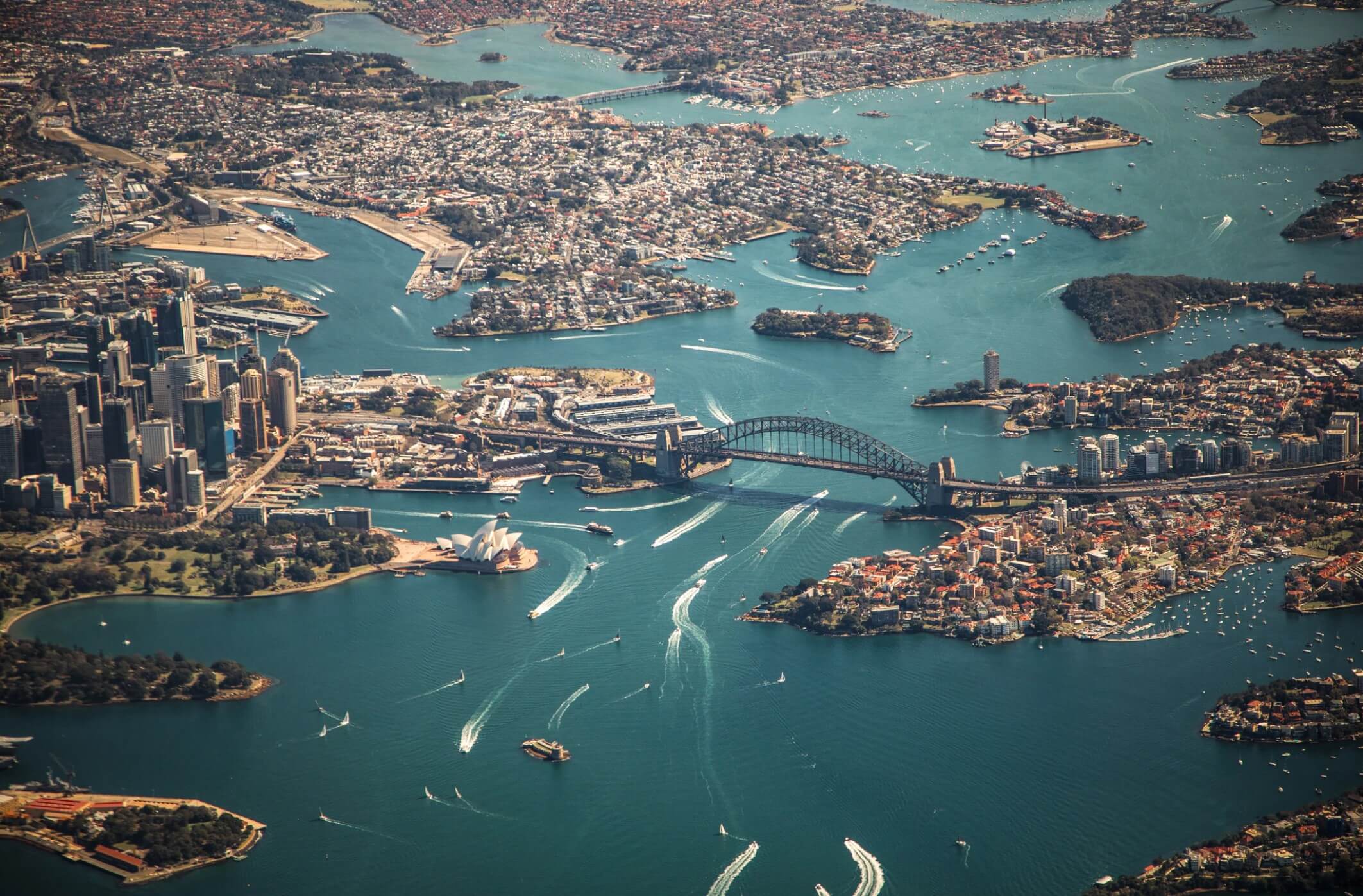 Sydney from above